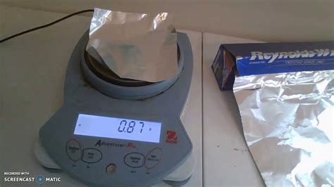 measuring the thickness of aluminum foil lab|aluminum foil lab formula.